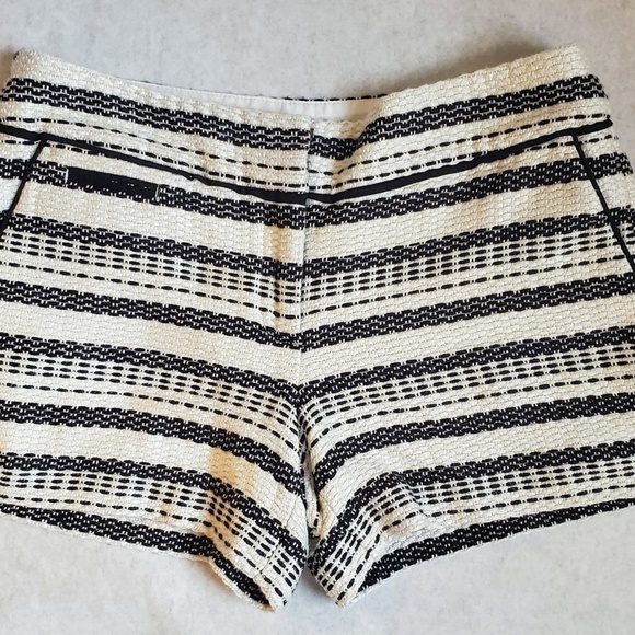LOFT Pants - LOFT Riviera Black and White Shorts